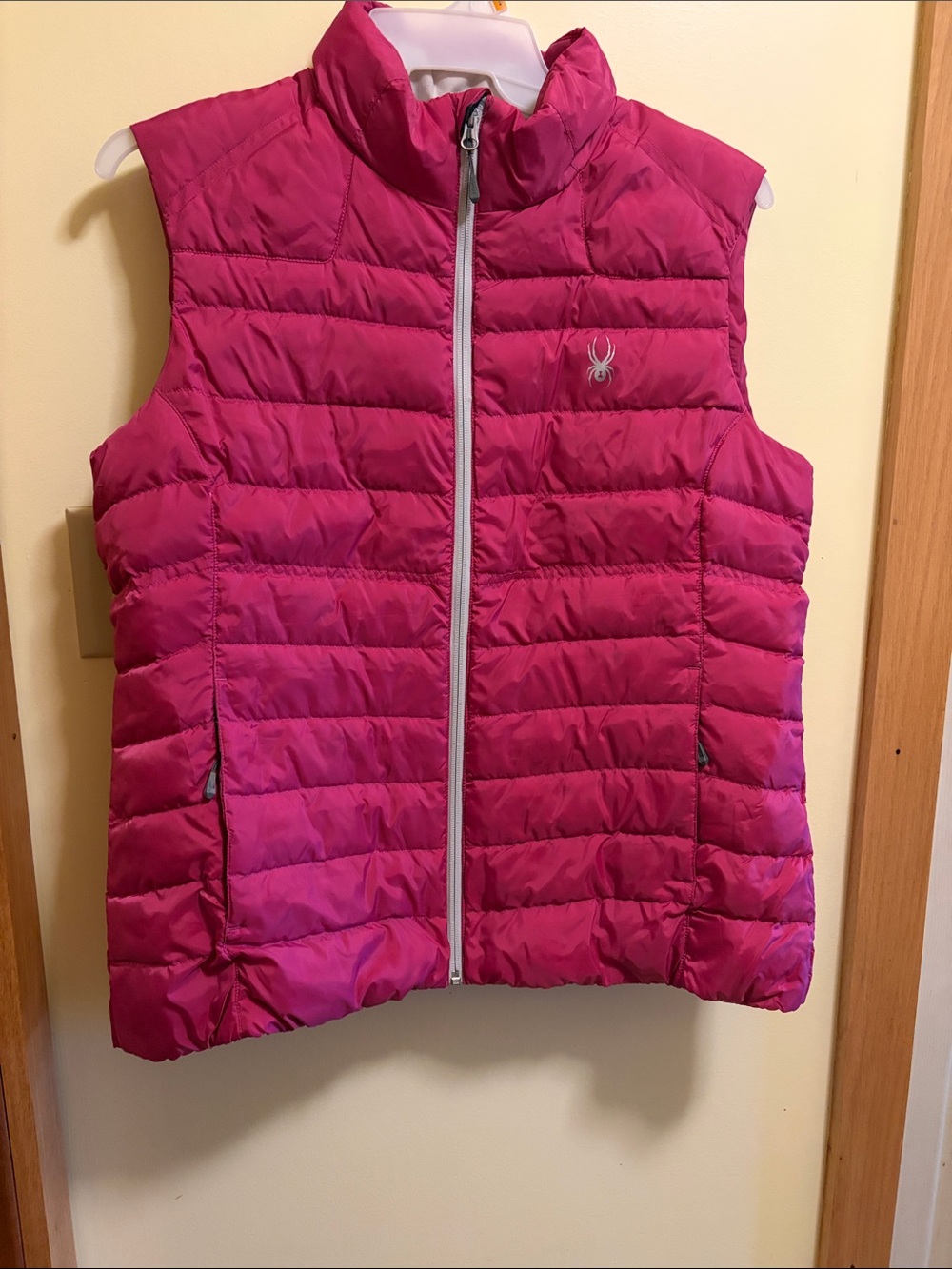 Spyder Fuchsia Quilted Puffer Vest